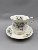 Royal Ascot Charming Violet Kop en Schotel, Ophalen of Verzenden, Nieuw, Porselein, Kop en/of schotel