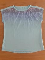 Leuk, sportief turquoise t-shirt maat S, Blauw, Ophalen of Verzenden, Zo goed als nieuw, Korte mouw
