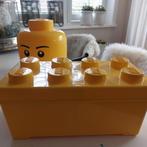 Lego opbergdoos, zie afbeelding + XL legohoofd, Ophalen of Verzenden, Zo goed als nieuw