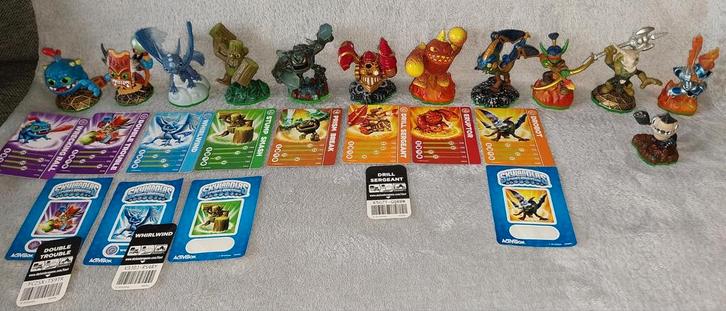 12 Skylanders Adventures Figuren Set Spyro's advertures, Kinderen en Baby's, Speelgoed | Actiefiguren, Gebruikt, Ophalen of Verzenden