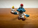 Smurf met kaars, Verzamelen, Smurfen, Ophalen of Verzenden, Gebruikt, Overige Smurfen, Poppetje, Figuurtje of Knuffel