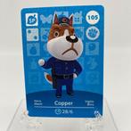 Animal Crossing Amiibo Card: Copper 105, Ophalen of Verzenden, Zo goed als nieuw, Losse kaart