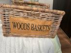 Houtmand / Opbergmand - Zo goed als nieuw!, Huis en Inrichting, Woonaccessoires | Kisten, Ophalen, Overige materialen, Minder dan 50 cm