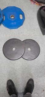 Olympische barbell met schijven, Ophalen