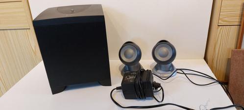 PC Labtec geluids boxen, Computers en Software, Pc speakers, Gebruikt, Audiokanaal 2.1, Ophalen of Verzenden