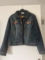 Ms mode spijkerjas maat 46, Kleding | Dames, Jassen | Zomer, Ophalen, Zo goed als nieuw, Maat 46/48 (XL) of groter, Blauw