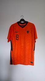 Nederlands Elftal 20/21 (thuis-tenue) + Wijnaldum #8, Sport en Fitness, Voetbal, Maat L, Ophalen of Verzenden, Zo goed als nieuw