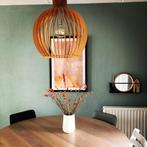 Scandinavische Houten Lamp - Secto Look-a-like, Huis en Inrichting, Lampen | Hanglampen, Ophalen, 50 tot 75 cm, Zo goed als nieuw