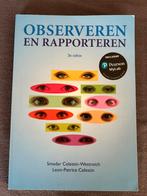 Observeren en rapporteren, Boeken, Studieboeken en Cursussen, Ophalen of Verzenden, Beta, Zo goed als nieuw, HBO