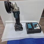Makita DGA506 Haakse Slijper 5.0 aH accu, lader en garantie, Haakse handslijpmachine, Ophalen of Verzenden, X, X