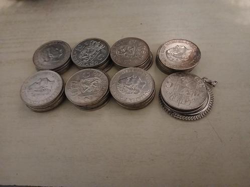 nederlands zilver klein restpartij op de zilverprijs, Postzegels en Munten, Munten | Nederland, Setje, Overige waardes, Koningin Juliana