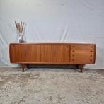 H.P. Hansen vintage teak Deens sideboard, tv meubel 60's, Ophalen, Gebruikt, Scandinavisch, Johannes Andersen, Axel christensen, silkeborg