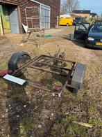 geremd onderstel aanhanger aanhangwagen kar motor, Ophalen, Zo goed als nieuw