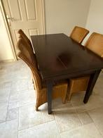 Eethoek, Huis en Inrichting, Tafels | Eettafels, Ophalen, Gebruikt, 100 tot 150 cm, 50 tot 100 cm