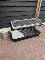 Mooi Ferplast binnenverblijf voor konijn / cavia., Kooi, Cavia, Zo goed als nieuw, 75 tot 110 cm