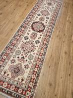 Handgeknoopt oosters tapijt loper kazak 299x82, Info@SlatsAntiek.nl, Crème, Perzisch, Vof Slats Antiek