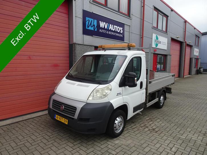 Fiat Ducato 33 2.2 MultiJet KH1 3 zits achterwaartse kipper, Auto's, Bestelauto's, Te koop, ABS, Alarm, Centrale vergrendeling