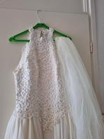 Trouwjurk maat 38, Kleding | Dames, Ophalen of Verzenden, Zo goed als nieuw, Wit, Trouwjurk