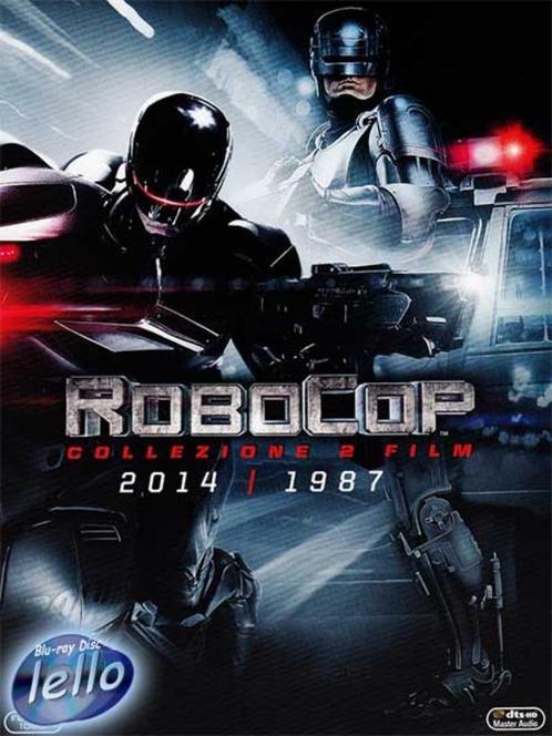 Blu-ray: RoboCop 1987 & 2014 Collection (Peter Weller) IT, Cd's en Dvd's, Blu-ray, Nieuw in verpakking, Actie, Ophalen of Verzenden