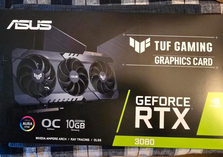 ASUS TUF RTX 3080 OC 10GB, Computers en Software, Videokaarten, Gebruikt, Nvidia, PCI-Express 4.0, GDDR6, HDMI, DisplayPort, Ophalen of Verzenden
