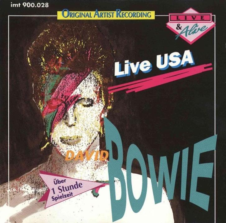 David Bowie - Live USA ( New York, February 12, 1976 ), Cd's en Dvd's, Cd's | Pop, Zo goed als nieuw, 1960 tot 1980, Ophalen of Verzenden