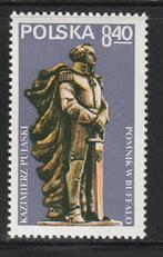 Polen 1979 - Standbeeld Kazimierz Pulaski, Ophalen of Verzenden, Polen, Postfris