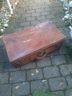 2oude leren koffers, Ophalen, Gebruikt, Leer