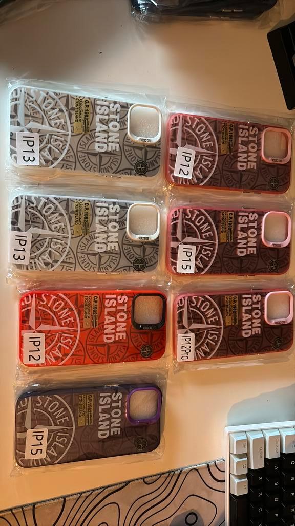 iPhone Hoesjes - Stone Island Design, Telecommunicatie, Mobiele telefoons | Hoesjes en Frontjes | Apple iPhone, Nieuw, Hoesje of Tasje