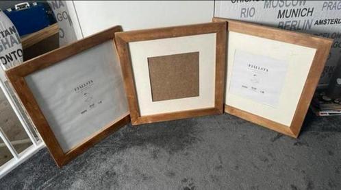 3 st. fotolijsten Ikea type Fjallsta 50x50cm, Huis en Inrichting, Woonaccessoires | Lijsten, Gebruikt, 50 tot 75 cm, 50 tot 75 cm