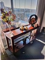 Sidetable, Huis en Inrichting, Tafels | Sidetables, Ophalen, Gebruikt, 100 tot 150 cm, Teakhout