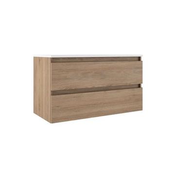 Nieuwe wastafelmeubel inclusief spiegel 