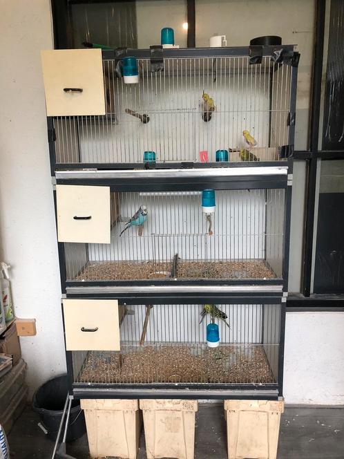 Broedkooien trespA aluminium, Dieren en Toebehoren, Vogels | Hokken en Kooien, Zo goed als nieuw, Broedkooi of Kweekkooi, Aluminium