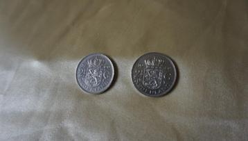 2x munt  2,50  Echt geld beschikbaar voor biedingen