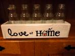 Love at Home Hout met Flesjes voor bv Bl, Ophalen of Verzenden, Zo goed als nieuw