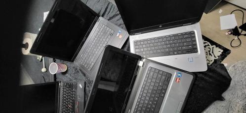 Partij laptops 13 stuks/scherm/all in one pc, Computers en Software, Tablet-hoezen, Zo goed als nieuw, Bescherming voor- en achterkant