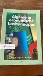 J. de Jong - Algemene economische basisprincipes, Boeken, Economie, Management en Marketing, Ophalen of Verzenden, Zo goed als nieuw
