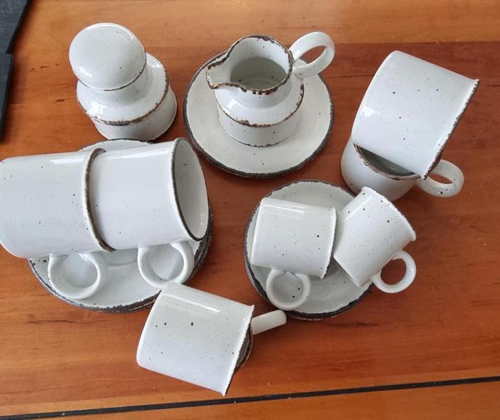 Stonehenge midwinter koffie/thee servies Creation, Huis en Inrichting, Keuken | Servies, Zo goed als nieuw, Compleet servies, Overige stijlen