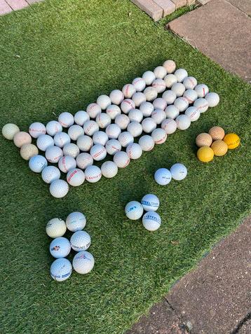 85 Gebruikte & Nieuwe golfballen beschikbaar voor biedingen