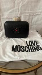 Moscino Love clutch nooit gedragen 16x11x5cm, Ophalen of Verzenden, Nieuw, Zwart, Avondtasje