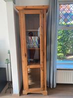 Grenen vitrine kast, Huis en Inrichting, Kasten | Vitrinekasten, 50 tot 100 cm, Teakhout, 150 tot 200 cm, Gebruikt