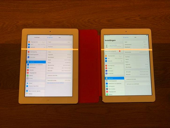 iPad 2 en iPad Air te koop, Computers en Software, Apple iPads, Gebruikt, Apple iPad, Wi-Fi, Wit, Ophalen
