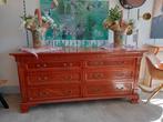 Emipre kersenhouten dressoir ladekast 200cm nu €245, Huis en Inrichting, Kasten | Ladekasten, Ophalen, 5 laden of meer, Zo goed als nieuw