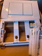 Geberit Sigma01 Bedieningsplaat - Wit, Doe-het-zelf en Verbouw, Ophalen, Zo goed als nieuw, Toilet