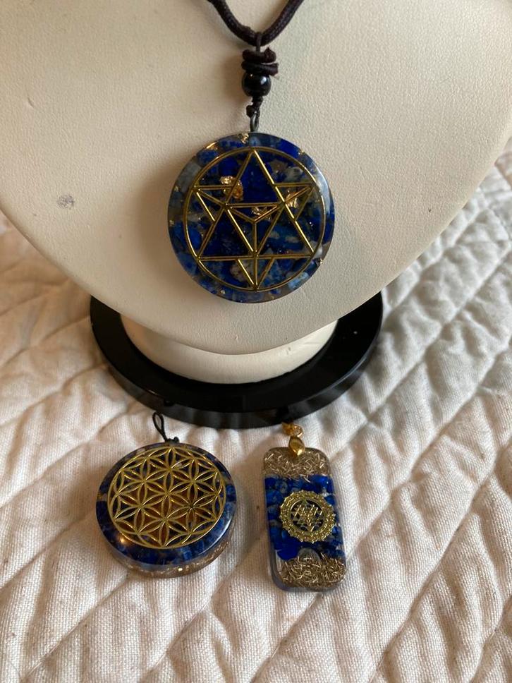 Orgoniet hangers, Sieraden, Tassen en Uiterlijk, Kettinghangers, Nieuw, Steen of Mineraal, Overige voorstellingen, Ophalen of Verzenden