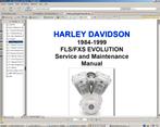 Harley Davidson 1984-1999 Softail Werkplaatsboek  CD, Ophalen of Verzenden, Harley-Davidson of Buell
