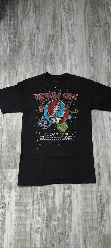 Grateful Dead T-Shirt - Bandshirt, Kleding | Heren, T-shirts, Gedragen, Maat 48/50 (M), Zwart, Ophalen of Verzenden