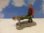 luville Walking Wheelbarrow kerstdorp poppetjes figurines, Ophalen of Verzenden, Zo goed als nieuw