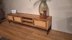 TV Meubel Carini Naturel, Huis en Inrichting, Kasten | Ladekasten, Ophalen, Metaal, Rustiek, 150 tot 200 cm