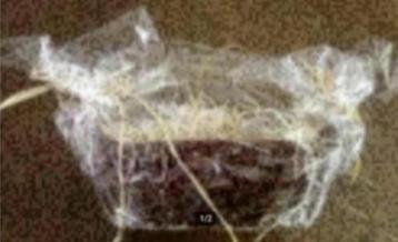 Ovalen donkerbruine rieten mand, mandje ovaal; NIEUW beschikbaar voor biedingen