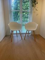 Stoelen, Huis en Inrichting, Stoelen, Twee, Wit, Hay stoelen, Zo goed als nieuw